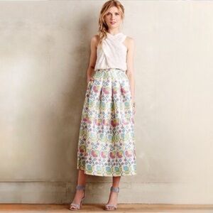 Payal Pratap for Anthropologie Midi Skirt Size 4